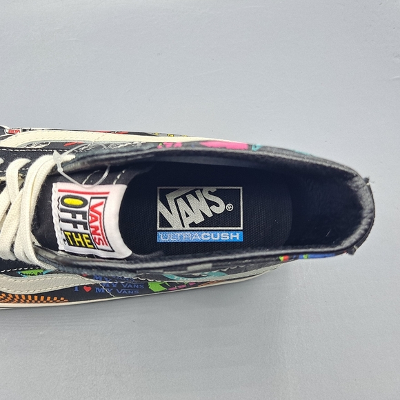 New Vans Sk8 Hi Top 138 Decon V66 Black Multi Color Retro Look Men's Size 9.5 - Picture 7 of 8